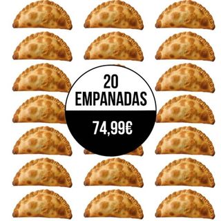 Pack 20 empanadas