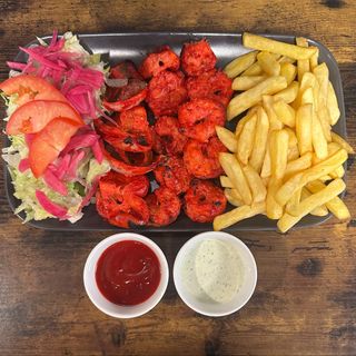King prawns tikka