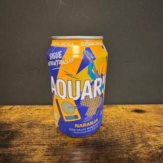 Aquarius Naranja lata 330ml.