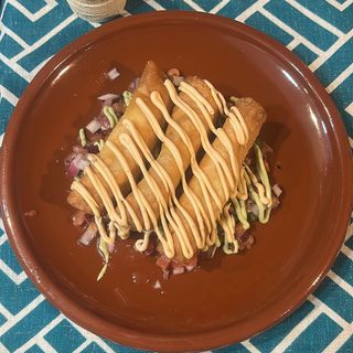 Flautas Camarón (3 uds.)