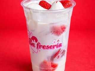 Fresas M con crema
