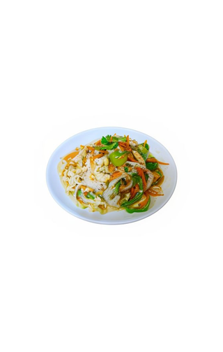 Pollo con verduras