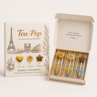 Tea-Pop · Caja Regalo - Infusiones Herbales 6 uds.