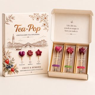 Tea-Pop · Caja Regalo - Infusiones de fruta 6 uds.