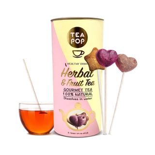 Tea-Pop · Infusiones de frutas y hierbas 6 ud.