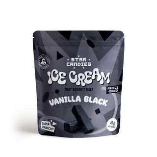 Helado Liofilizado de Vainilla Negra