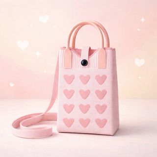Pixie Bag Corazones Rosas