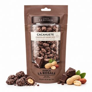 Cacahuete Chocolate Negro 60 por ciento · Doypack 80 g