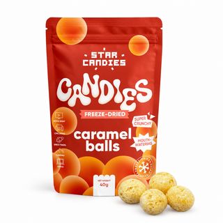 Bolas de Caramelo Liofilizadas