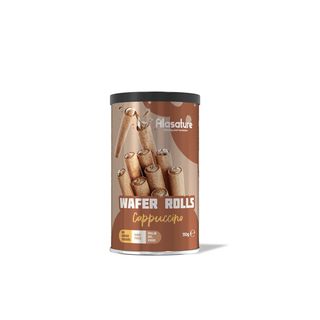 Rollitos de Barquillo con Capuchino