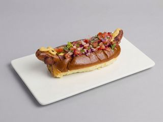 HOT DOG + Patatas Fritas.