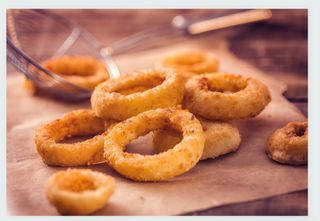 Ración de aros de cebolla (10 uds.)