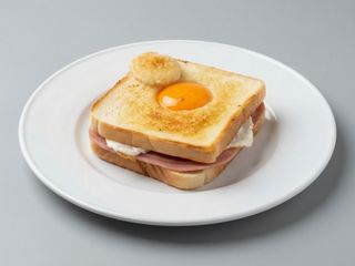 Sándwich mixto con huevo