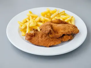 Pechugas de pollo rebozadas