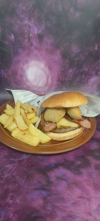 Hamburguesa de jalapeños (picante)