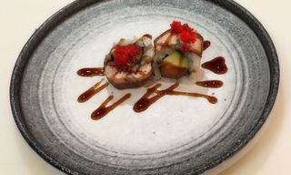 Anagi dragon roll (8 pzs.)