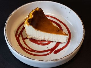 Tarta de queso (porción)