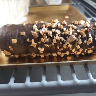 Caña de chocolate y nata