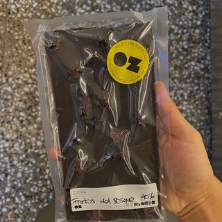 Tableta de chocolate negro Oz Frutos del bosque