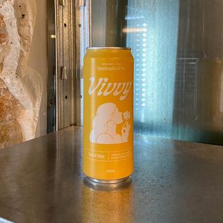 Té frío de vainillia