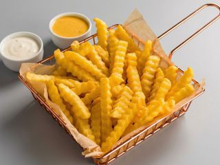 Patatas crinkle (ración)