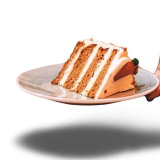 Tarta de zanahoria (porción)