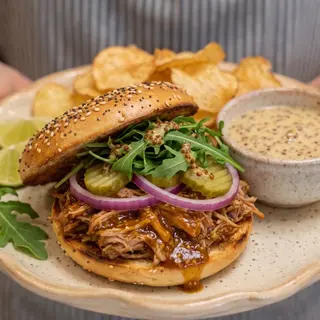 Bagel Pulled Pork
