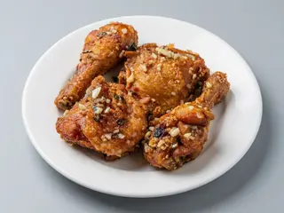 Pollo al ajillo 