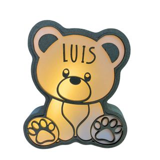 Lampara mediana de Osito personalizable