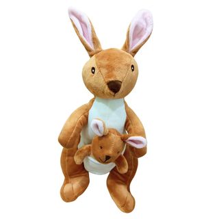 Peluche canguro bebe niña