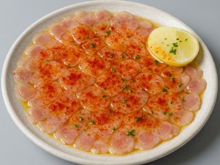 Carpaccio de pies de cerdo
