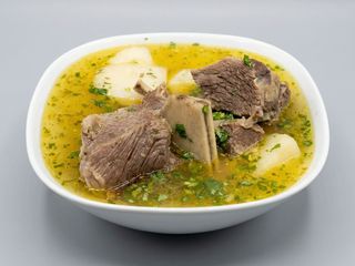 Caldo de costilla solo