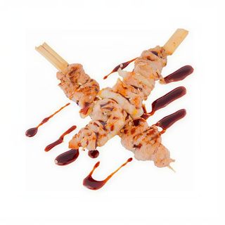 80. Yakitori de pollo (2 uds.)