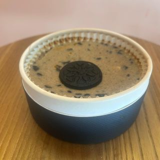 Mini tarta de queso oreo