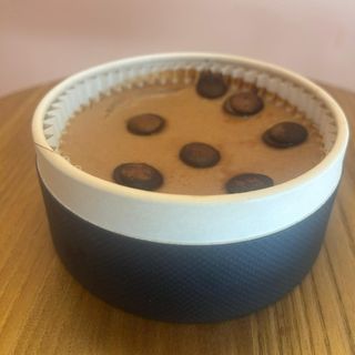 Mini tarta de queso nutella