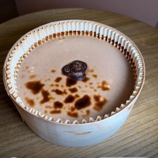 Mini tarta de queso nutella