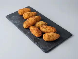 Croqueta casera DE BOLETUS.