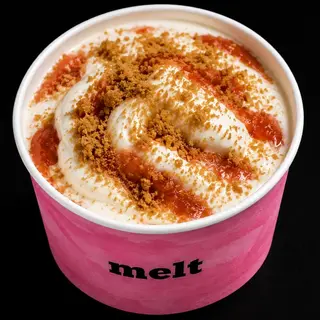 HELADO DE QUESO CURADO CON MEMBRILLO