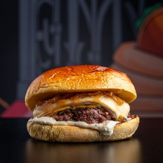 Hamburguesa smash Paris  (200 g.) + patatas