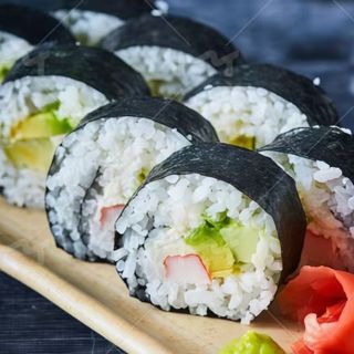 Futomaki palitos de cangrejo