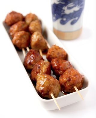 Brochetas De Albóndigas De Pollo  (2 Uds.)