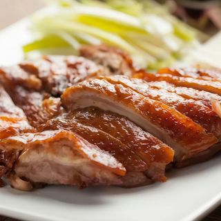 Pato con salsa teriyaki 