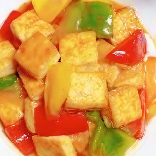 Tofu con verduras 