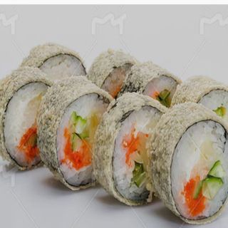 Tempura futomaki langostinos cocidos