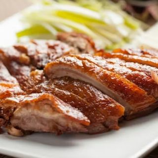 Pato con salsa teriyaki