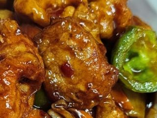 Salmon crujiente con verduras