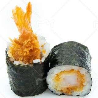 Hosomaki tempura langostinos