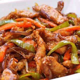 Ternera con verduras