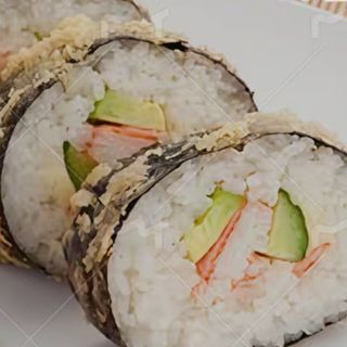 Tempura futomaki palitos de cangrejo