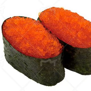 Gunkan masago naranja